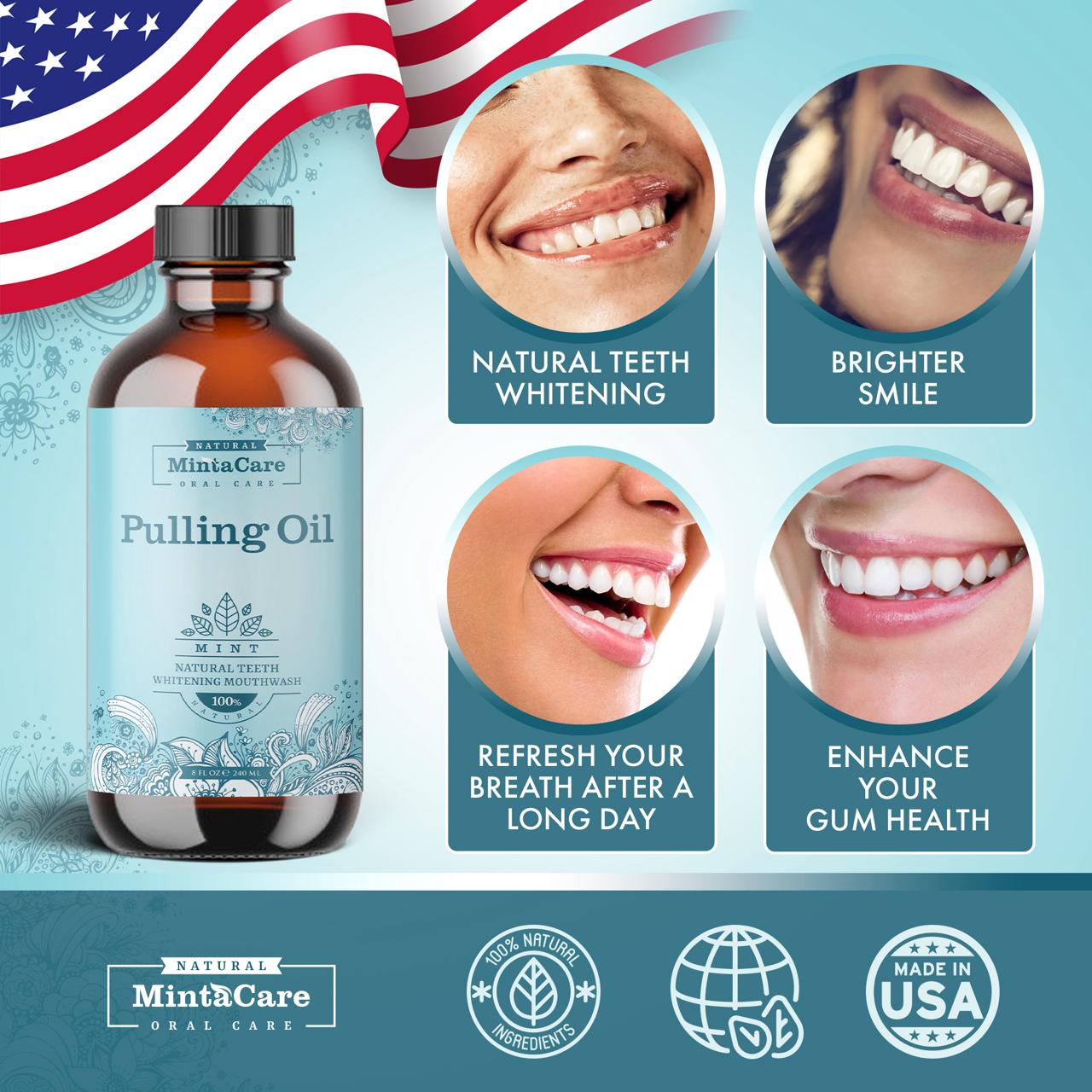 Natural Pulling Oil - Mint